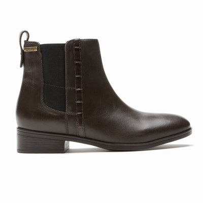 Rockport Larkyn Chelsea Stiefel Damen Schokolade FRT-375489